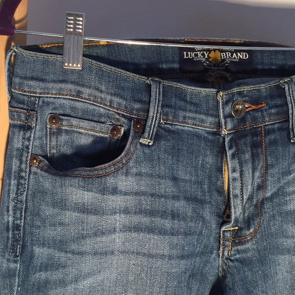 Lucky Brand Sweet’n Straight denim - size 27 - Picture 6 of 7